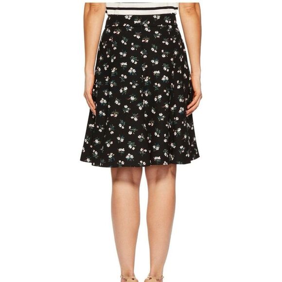 Kate Spade • Crepe flora knee length skirt - Picture 2 of 6